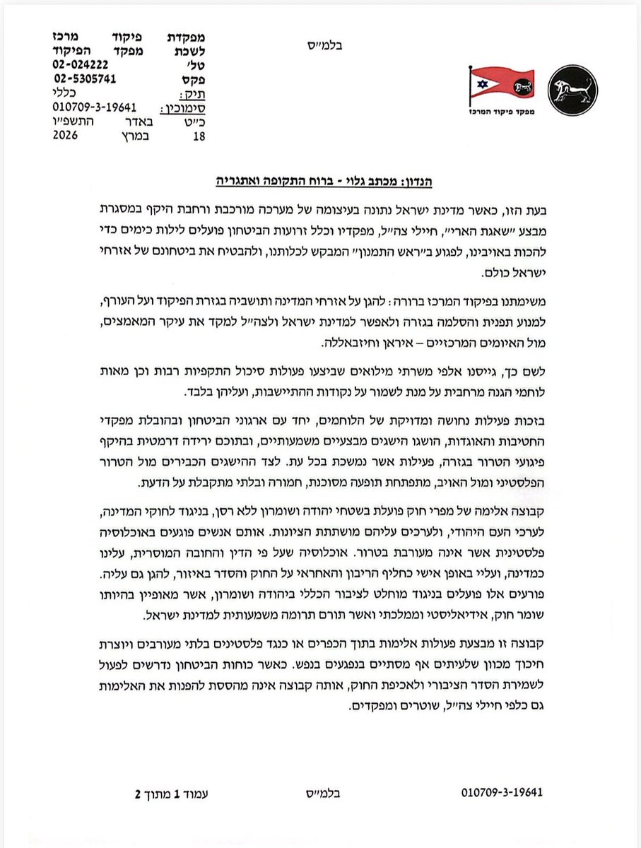 Haim Goldich | חיים גולדיטש tweet media