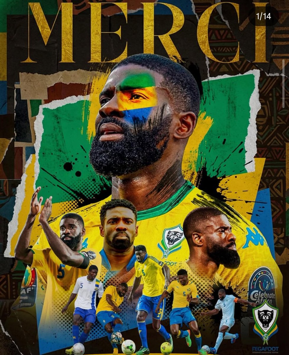 Merci à toi Bruno Ecuele Manga 🙏🏾
Tu as porté très haut durant 20 ans le vert-jaune-bleu 🇬🇦.