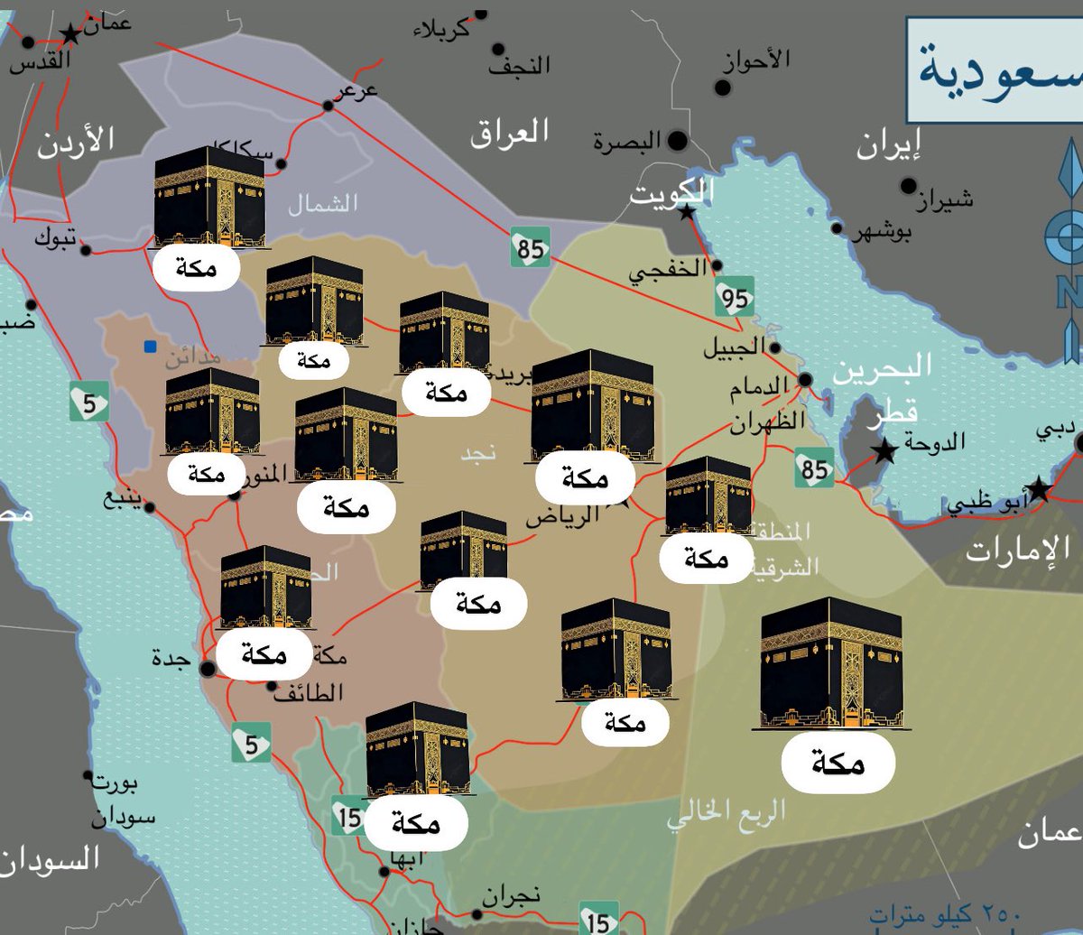 suoad_q's tweet photo. خريطة السعودية لما واحد يضربها https://t.co/2Ir6uaanrS