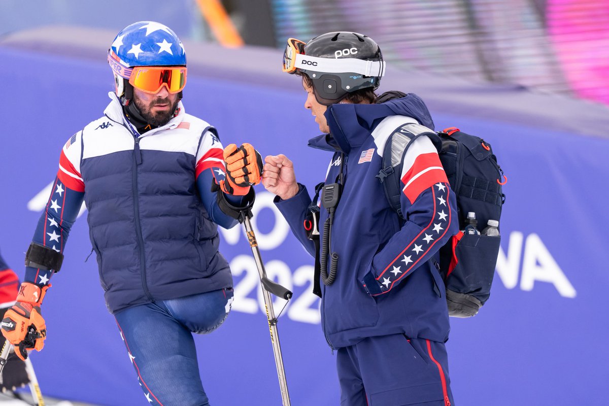 usskiteam's tweet image. to the days and people and places we’ll never forget❤️ thank you milano cortina⭐️ 

#paralympics
