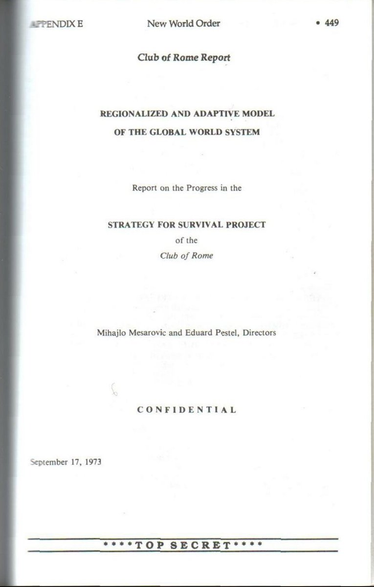 Don_Virus_1's tweet image. Ich darf in Anbetracht der aktuellen Ereignisse im Nahen Osten, Osteuropa und Lateinamerika hieran erinnern:

Eine Weltkarte, die den Vorschlag des Club of Rome für 10 Königreiche darstellt – Quelle: web.archive.org/web/2013032816…

#NewWorldOrder
#ClubOfRome