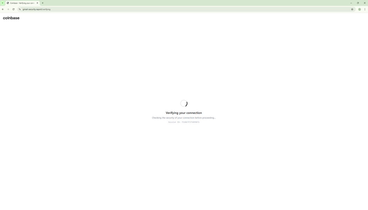 Malwarehunterr's tweet image. 🚨 Phishing Alert: Coinbase &amp;amp; Ledger Users 🚨

Attackers are spoofing Coinbase to lure victims into a fake Ledger Recover flow to drain hardware wallets.

Malicious Domains:

gmail-security/.report
009238-cb/.com
mail-support/.live

#Coinbase #Ledger #CryptoScam #Phishing