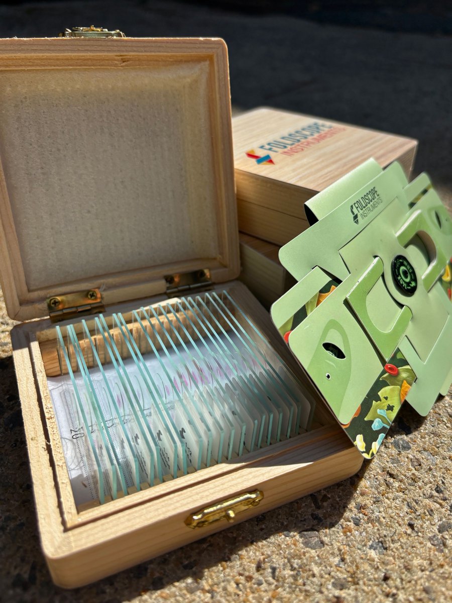 Foldscope tweet media