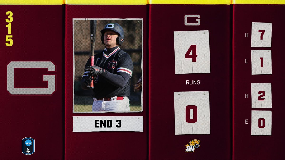 Guilford College Baseball tweet media