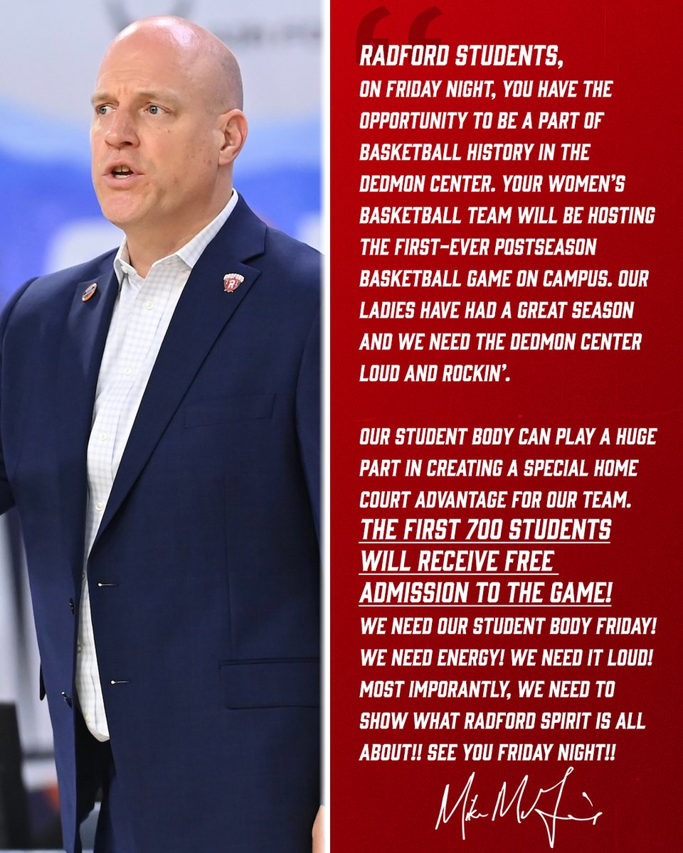 Radford Women's Basketball tweet media