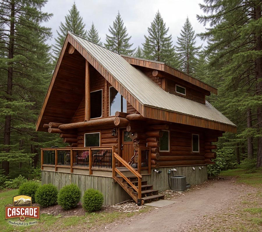 Cascade Handcrafted Log & Timber Homes tweet media
