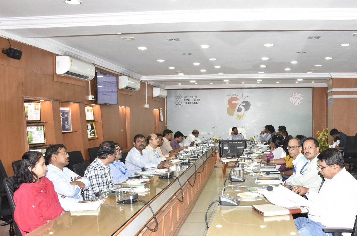 Central Silk Board Ministry of Textiles tweet media