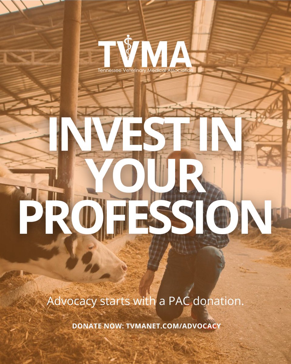 tennesseevma's tweet photo. Your veterinary license is the result of years of hard work—don’t let the rules governing it change without your voice at the table. 🏛️
Support the profession: https://t.co/zorzMYHswg
#TNvets #VeterinaryAdvocacy #TVMA #VetMed #LegislativeAction https://t.co/G4ssL0Zfyn