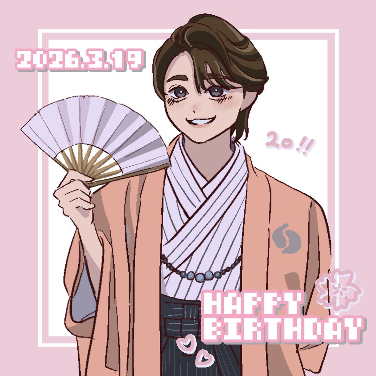 2026.3.19.‥⟡
雅哉さんお誕生日おめでとう🌸✨
ずっと大切な愛され最年少( ; .̫ ; )♩
#Happy_MASAYA_Day 
#桜木雅哉誕生祭2026
#桜木雅哉20thAnniversary