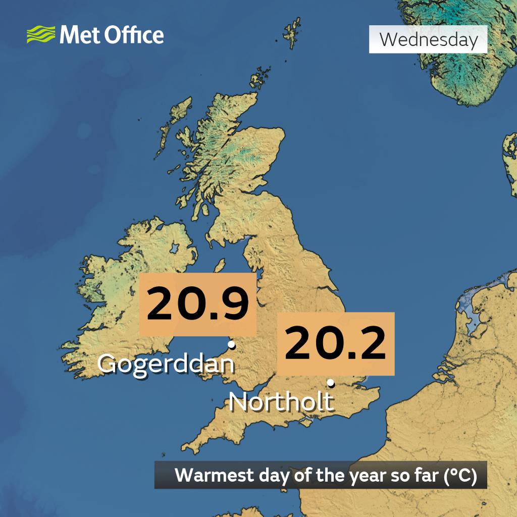 Met Office tweet media