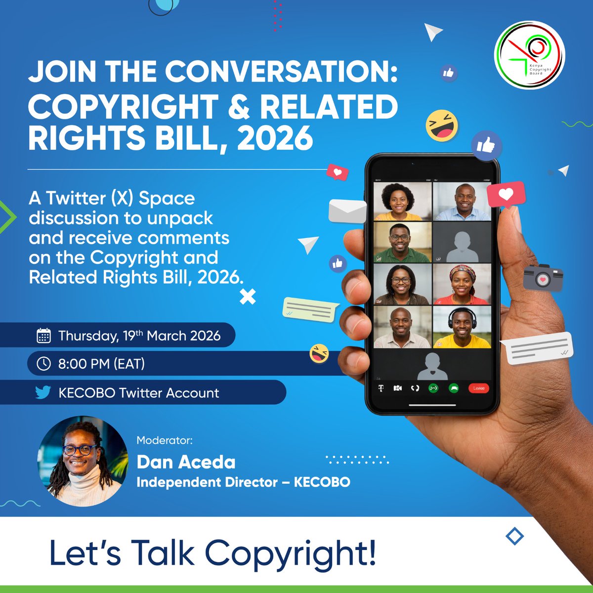 Kenya Copyright Board tweet media