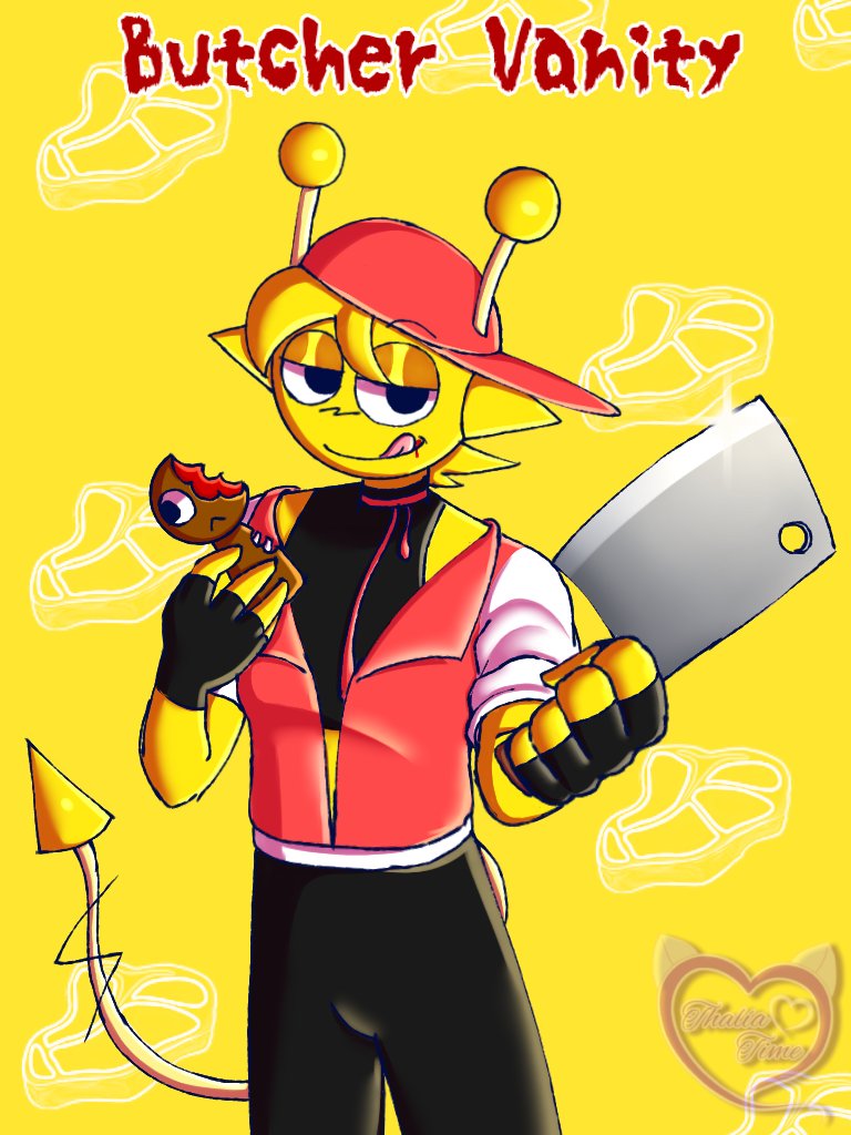 Butcher vanity Simon ❤💛 And WOW i really made him SO hot? 😳
#sprunki #sprunkisimon #sprunkibrud