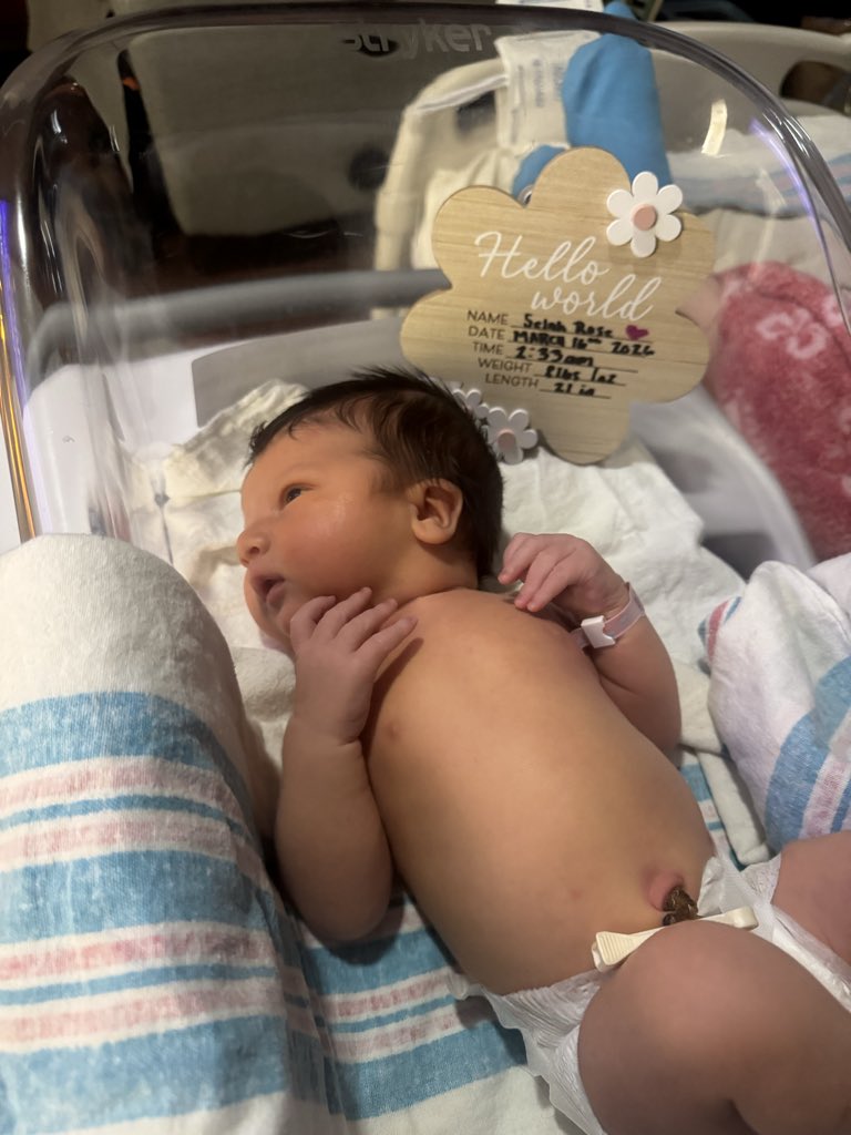 NicholasEvtim's tweet photo. Selah Rose Evtimov ✝️ Born 3:16:26
Psalms 139:13-14
“For thou hast possessed my reins: thou hast covered me in my mother's womb. I will praise thee; for I am fearfully and wonderfully made: marvellous are thy works; and that my soul knoweth right well.” https://t.co/MMx64WSwAI