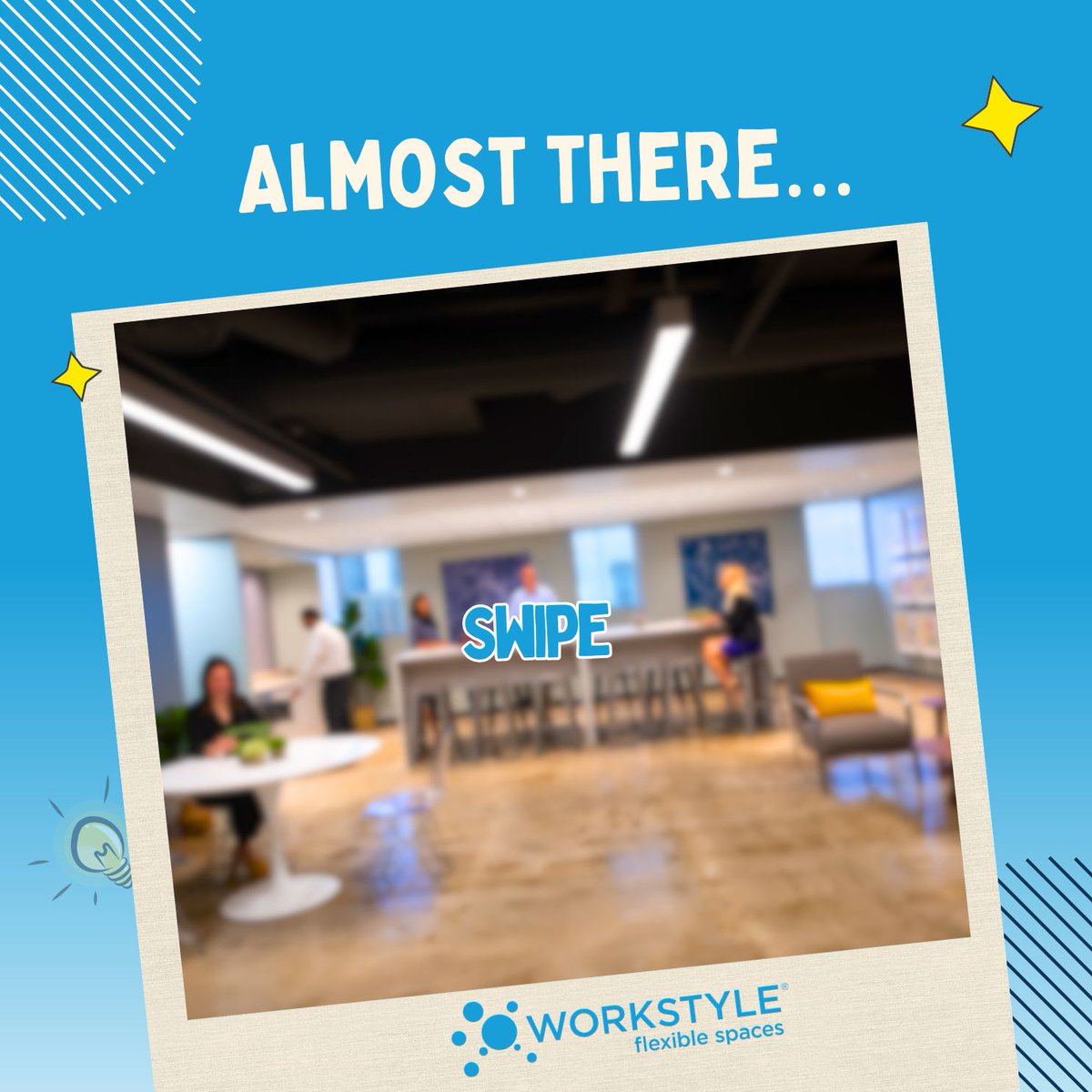 Workstylespaces's tweet image. Swipe to reveal your dream workspace ✨
A space designed for focus, flexibility, and your next big move.
👉 Explore spaces at workstylespaces.com.
#WorkstyleSpaces #DreamWorkspace #OfficeReveal #FlexibleOffice #WorkInStyle