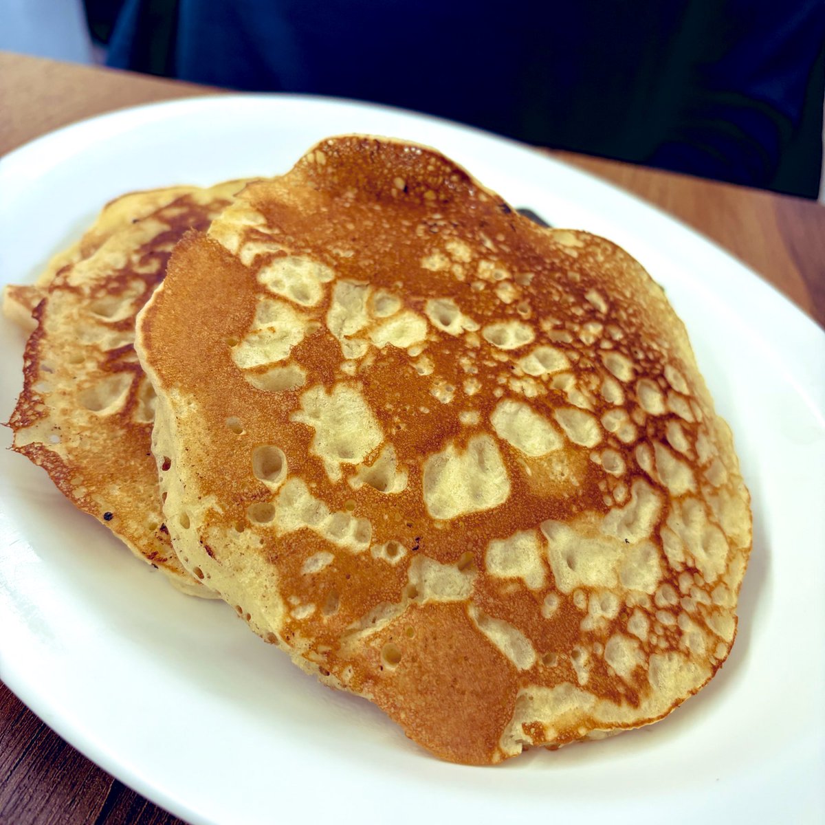 DMVdining's tweet photo. The fluffy pancakes at Nick’s Diner https://t.co/yWkgFtQylJ