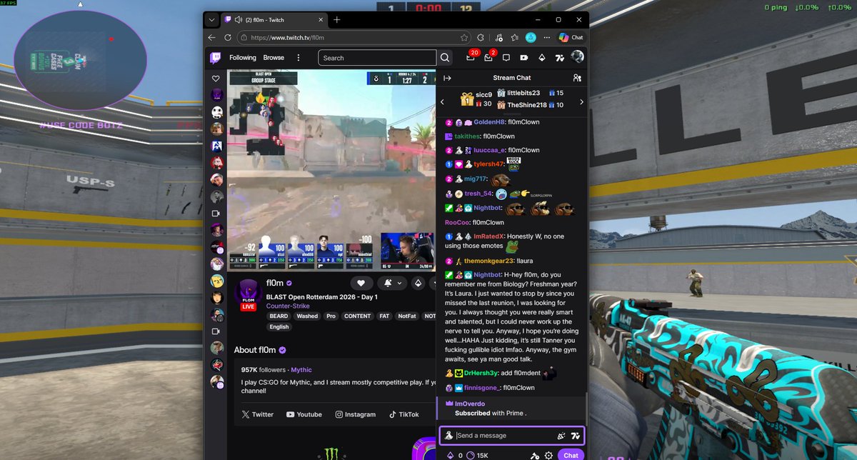 Oakttv1's tweet photo. Perfect @fl0m co-stream. https://t.co/fOgrjqEU1w