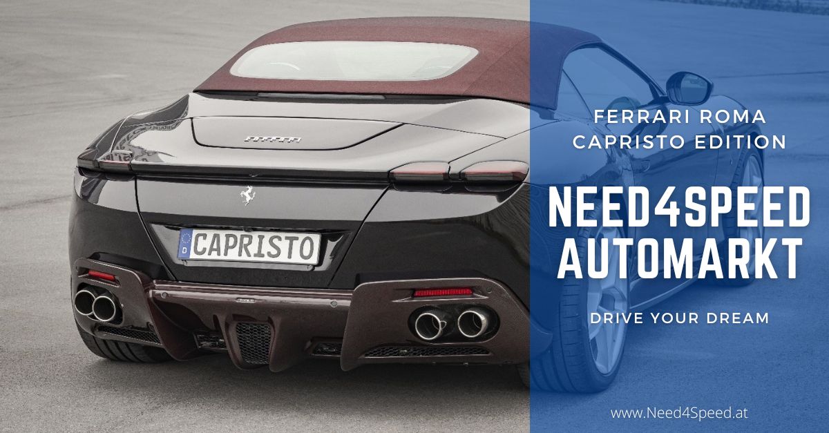 Wer will mich? Ferrari Roma Show Car mit Abgasanlage &amp; Carbon Aerodynamik aus dem Hause Capristo. 🔥🥰 

#Ferrari #Roma #SuchtEinNeuesZuhause #Anzeige