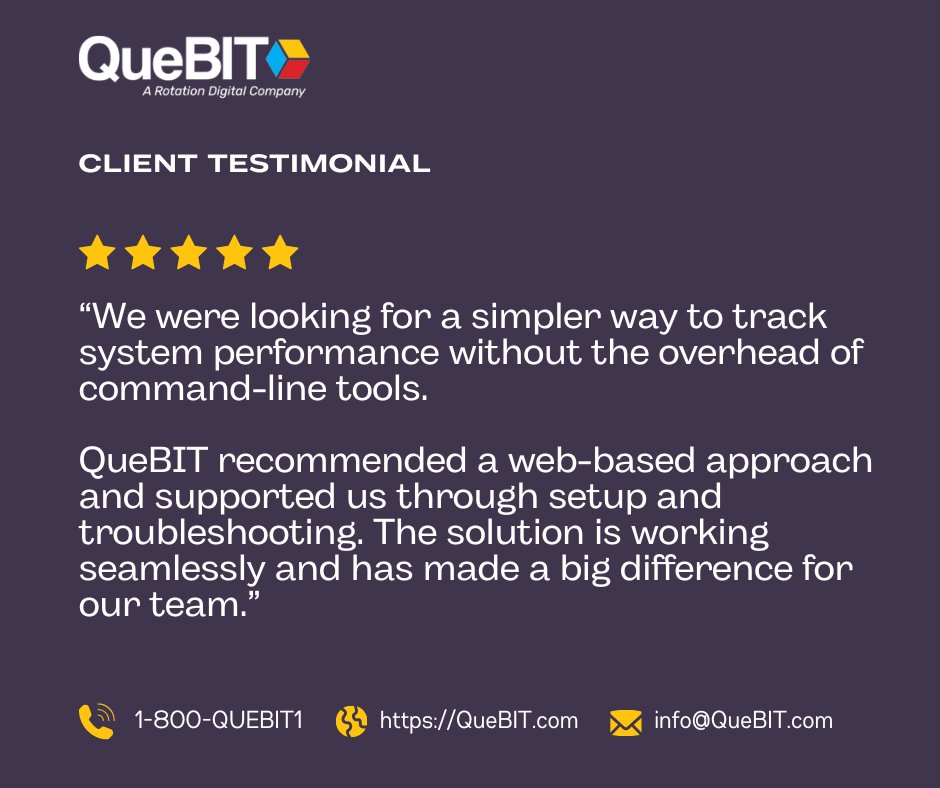 QueBIT Consulting tweet media