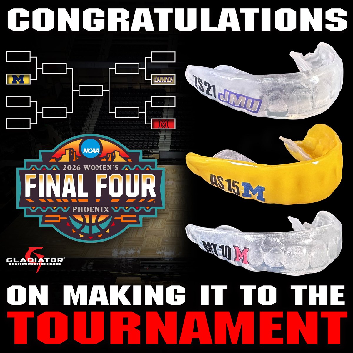 Gladiator Custom Mouthguards tweet media