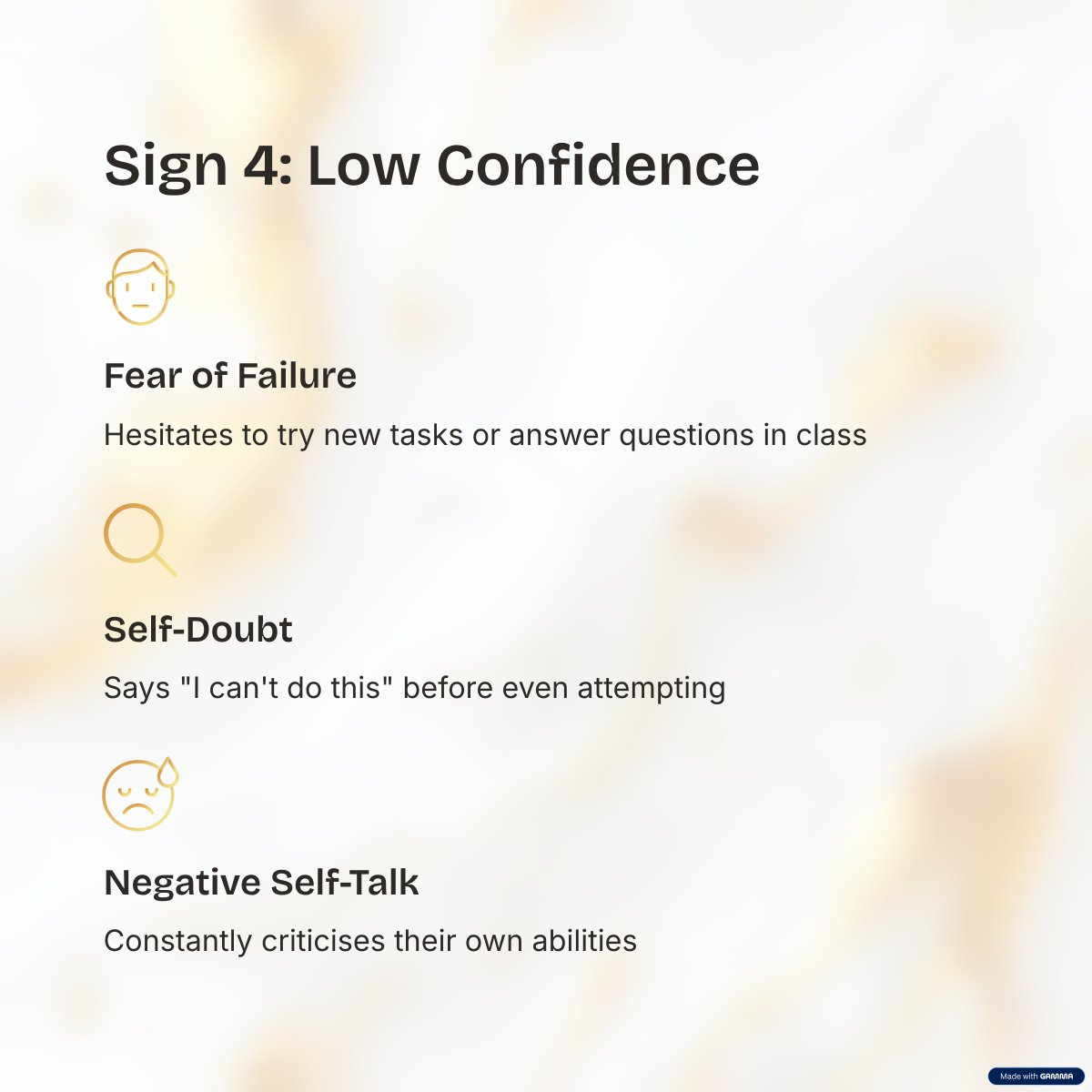 MukamiKaranja's tweet image. When your child's confidence and performance decline over time, worry can set in. We're here to address the warning signs, enabling you to spot them early and empower your children with much needed support. Nurture their growth!
#EmpowerYourChild #ConfidenceMatters #SupportSystem