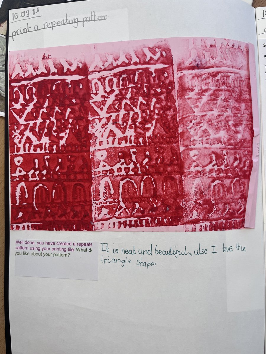 WjgsS's tweet photo. Aztec patterns being investigated by year 4 ⁦@Artsmarkaward⁩ ⁦@WjgsS⁩ https://t.co/aHjKMQ1gPX