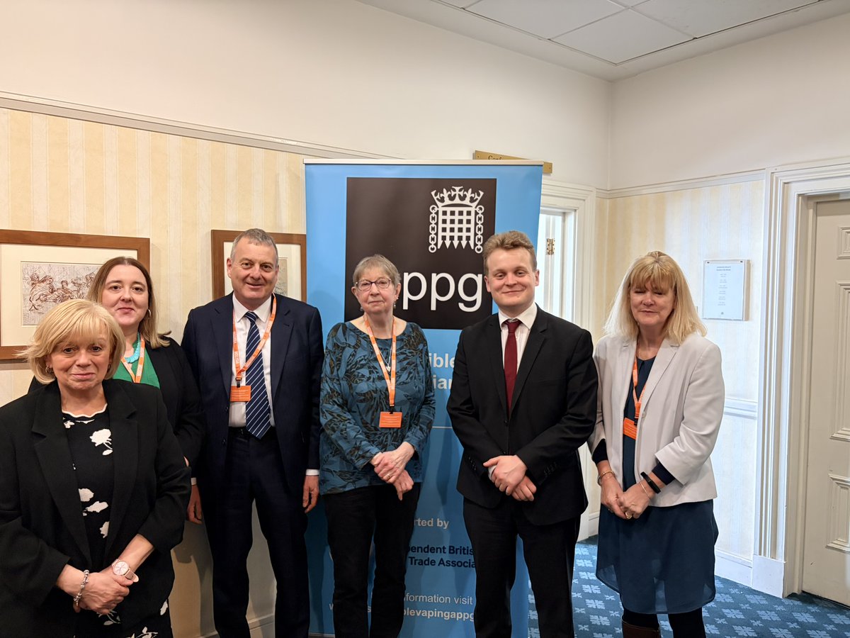 APPG_Vaping's tweet image. Great to bring Members of Parliament and stakeholders together yesterday for the APPG for Responsible Vaping meeting at the
Parliamentary Estates

Read more on our LinkedIn ⬇️
linkedin.com/feed/update/ur…

#APPG #ResponsibleVaping #Vaping