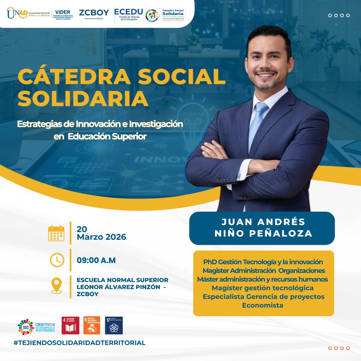 El OIR de las Regiones UNAD tweet media