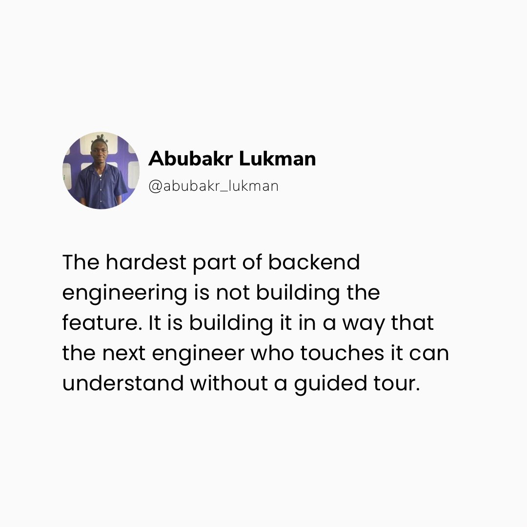 abubakr_Lukman's tweet image. It looks simple on the surface… but there’s a lot happening underneath. #tech #techessentials #software #softwareengineer