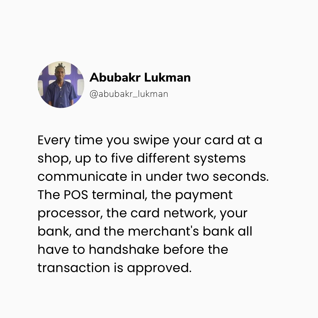 abubakr_Lukman's tweet image. It looks simple on the surface… but there’s a lot happening underneath. #tech #techessentials #software #softwareengineer