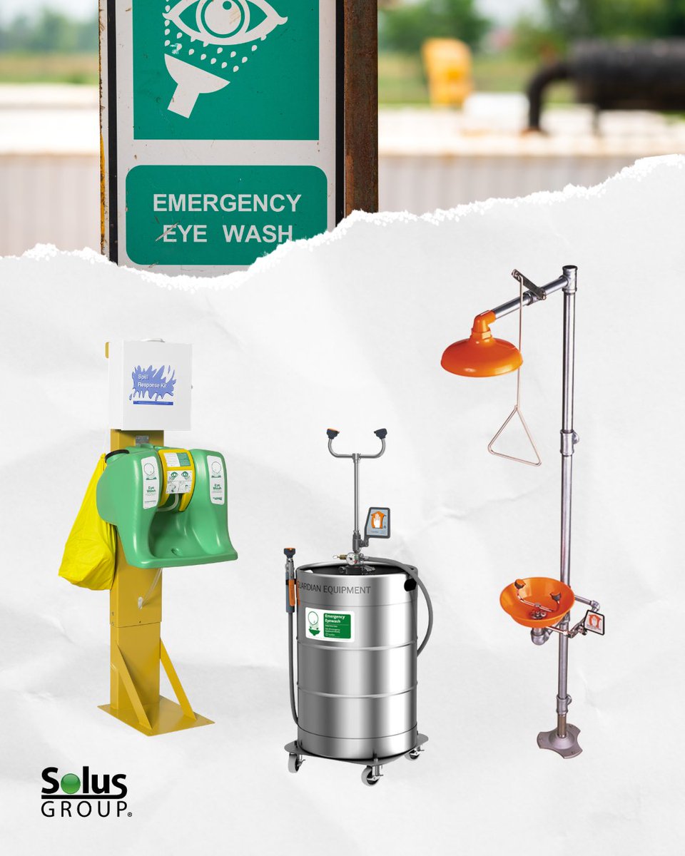 SolusGroupInc's tweet photo. Be ready in seconds with emergency eyewash stations from Solus Group, built for safety, speed, and OSHA compliance.
Explore Now: https://t.co/HgQ5ygaGjB https://t.co/Tf5U9l0Y54