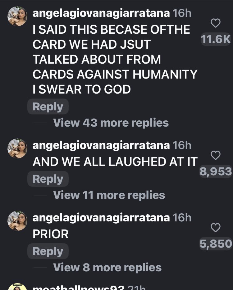 Angela Giarratana Updates 🍝🍉 tweet media