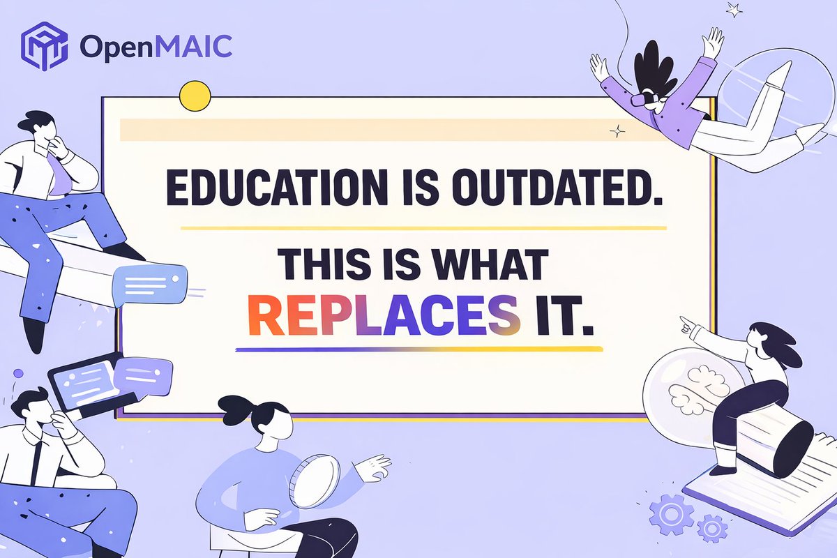 vibekraken's tweet photo. Education is outdated.
And everyone knows it.

This changes everything. Full breakdown below 👇 https://t.co/47XJAf5T8t