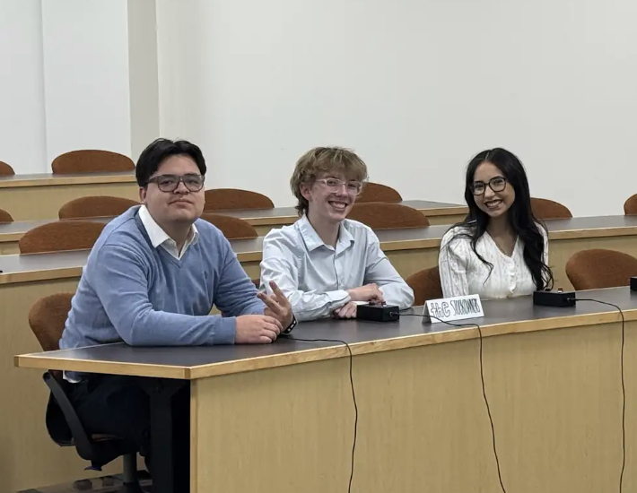 WaukeshaNorth1's tweet photo. North's four teams took 2nd, 3rd, 4th, and 5th place at the Finance and Investment Challenge Bowl on March 13 at UW-Whitewater! Congrats to 2nd place team which will compete at the state competition in Madison on April 22: Mason Lyman, Kolten O'Neil, and Myles Kamin! https://t.co/TuozhQTowH