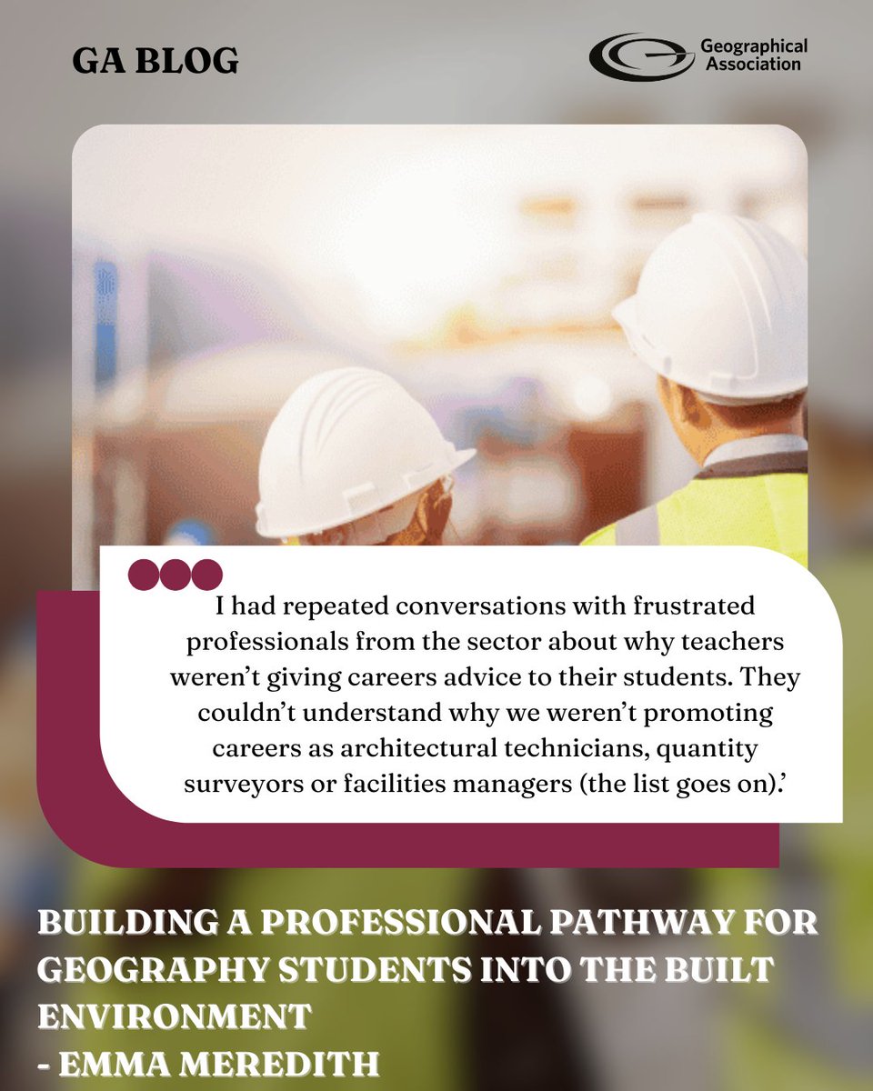 Geographical Association tweet media