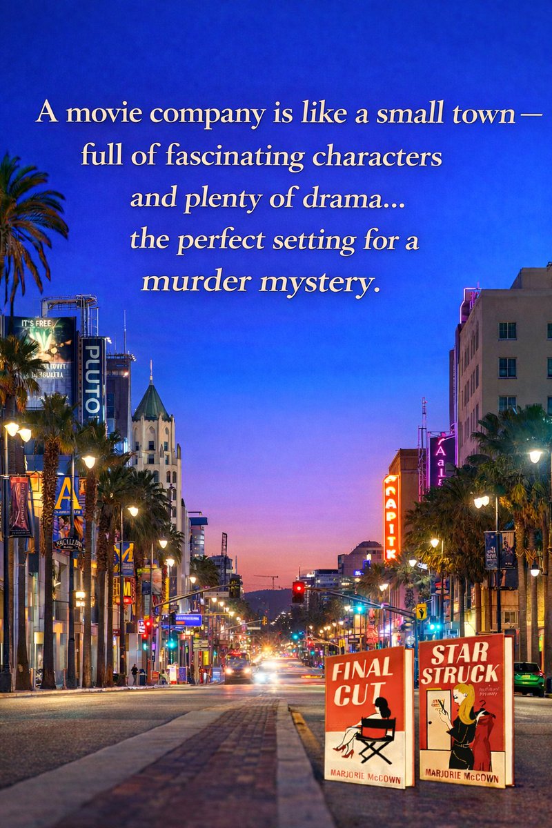 eastlamm's tweet image. Working on film sets taught me the real drama often happens off screen. There’s a whole world behind the camera — that’s the world I write about. I love taking readers on an insider's guided tour of the Hollywood I know . . . and I have so many stories to share.
Discover more at: