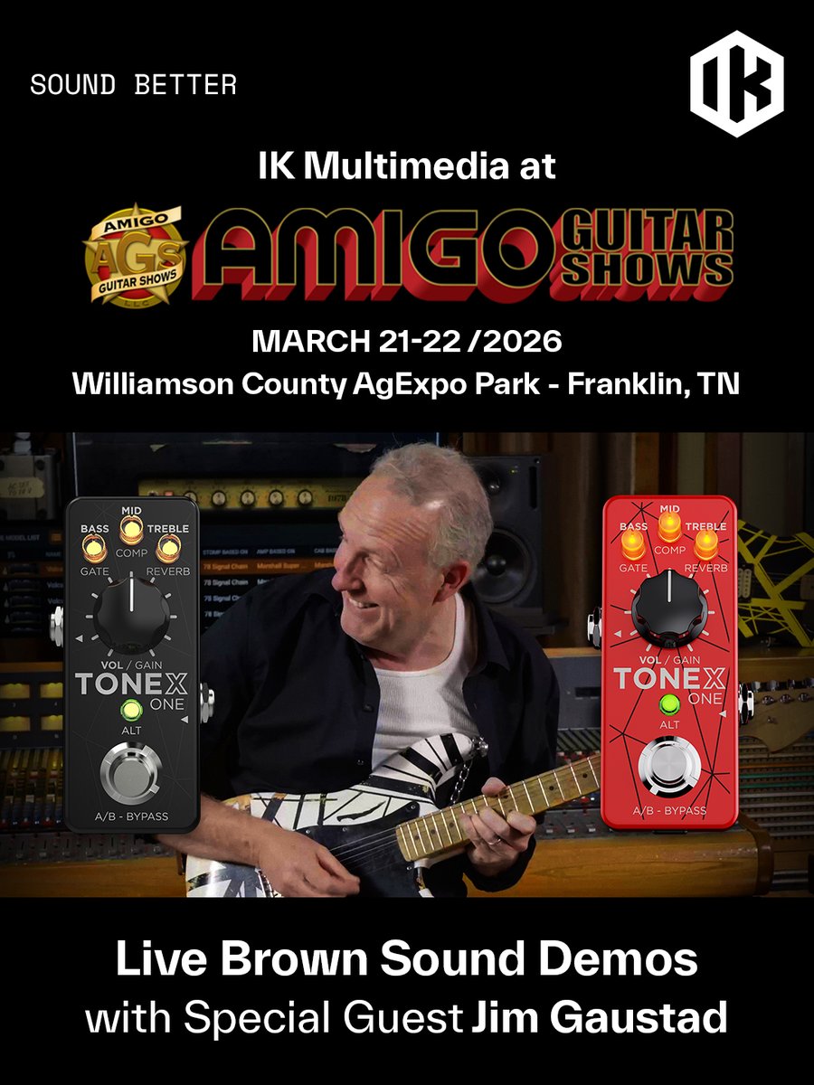 IK Multimedia ES tweet media