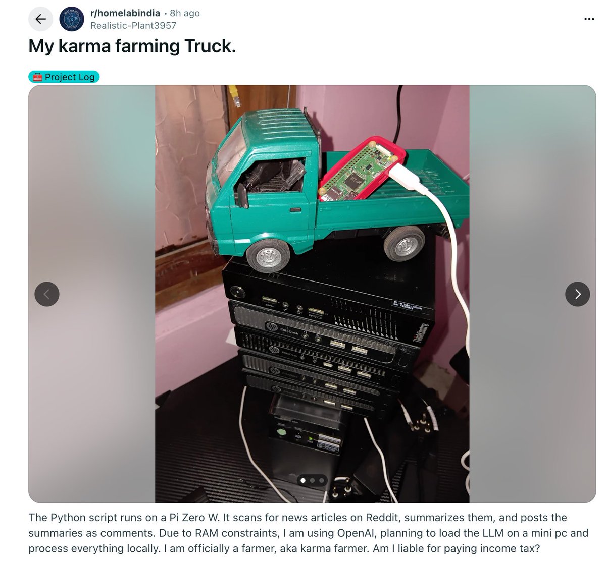 Karan from Boringlaunch tweet media