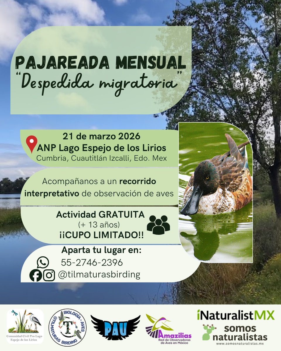 Comunidad Pro Lago Espejo de los Lirios tweet media