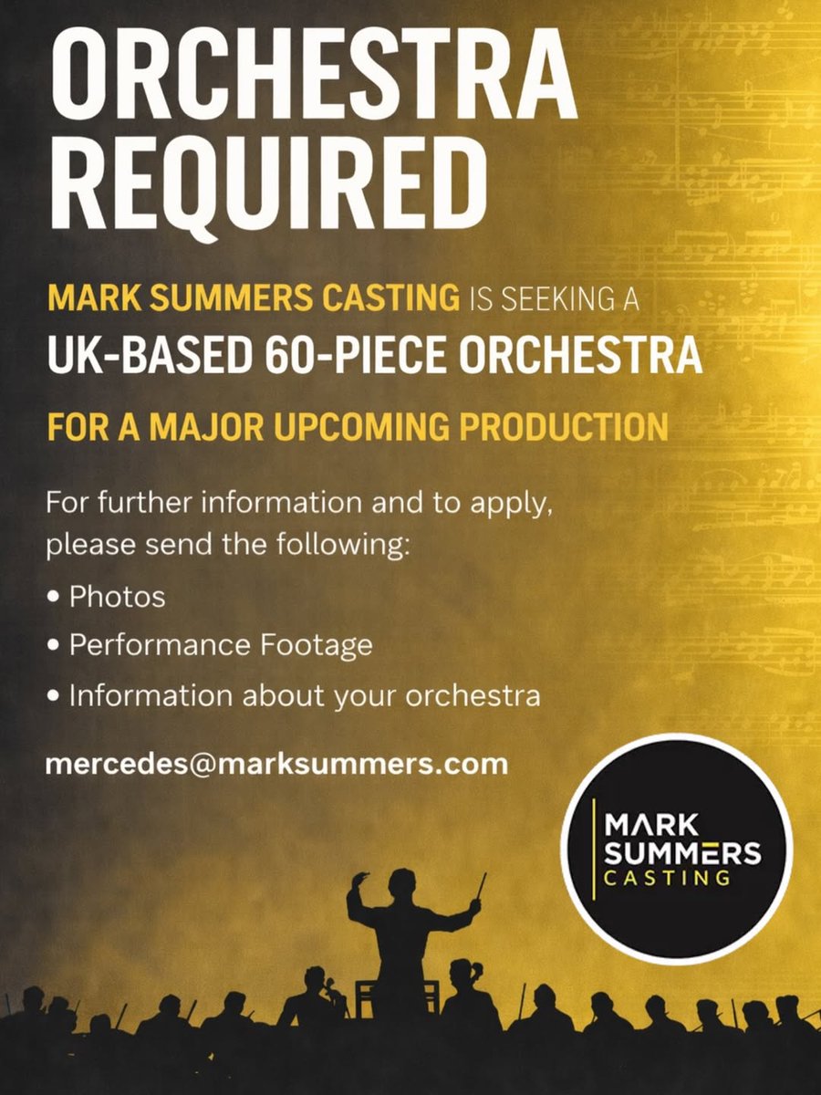 Mark Summers Casting tweet media