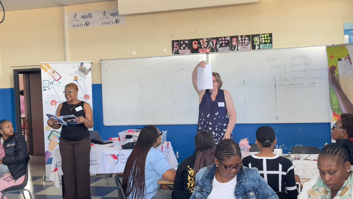 Kelello_'s tweet image. Great success with our Grade R–3 teacher training on the Two Pathways into Number book! 🎉
Empowering educators with practical numeracy strategies alongside our amazing tech partners 🤝

#TeacherDevelopment #EdTech #EarlyLearning #Kelello #FoundationPhase