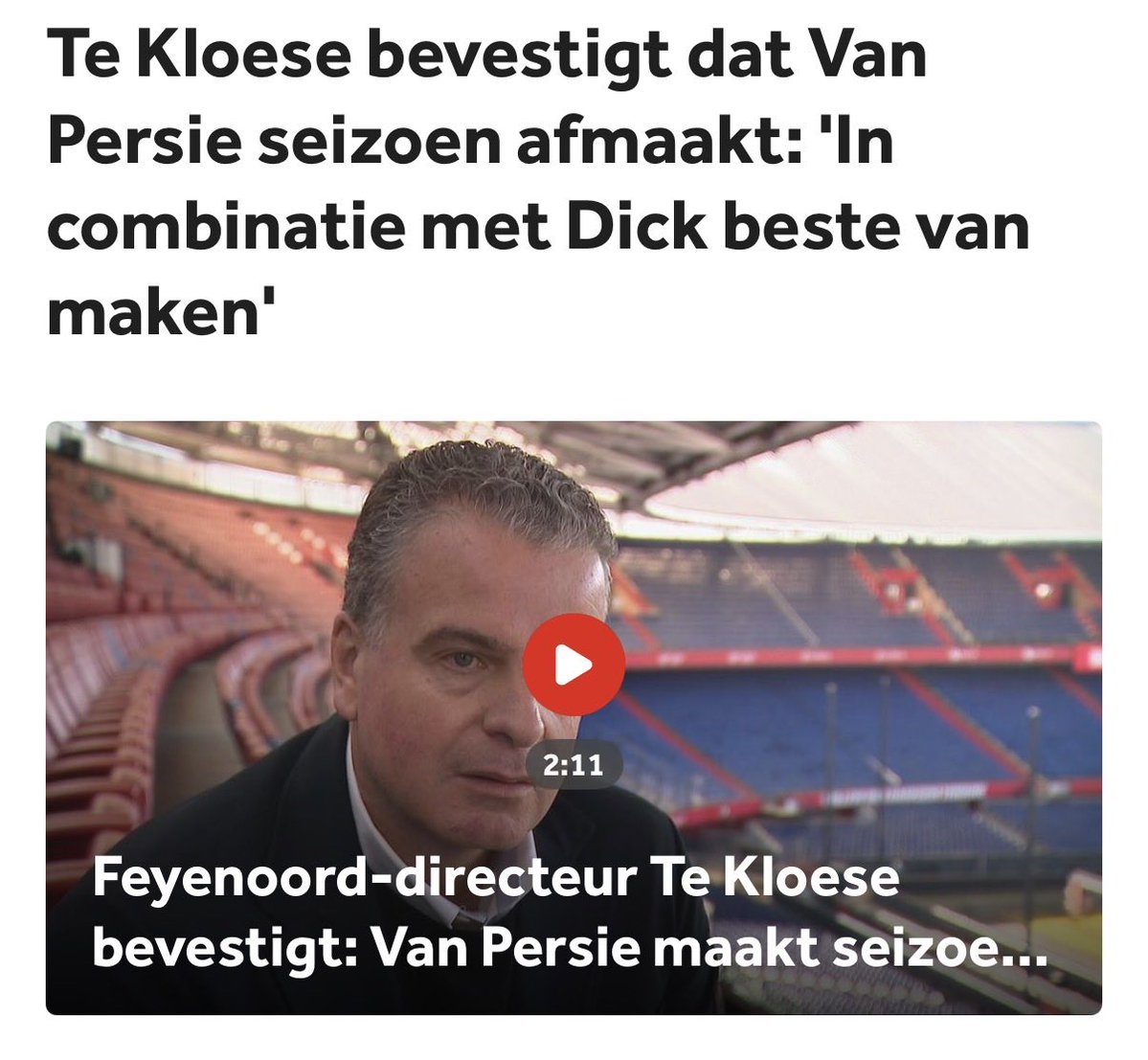 De Ruuter tweet media