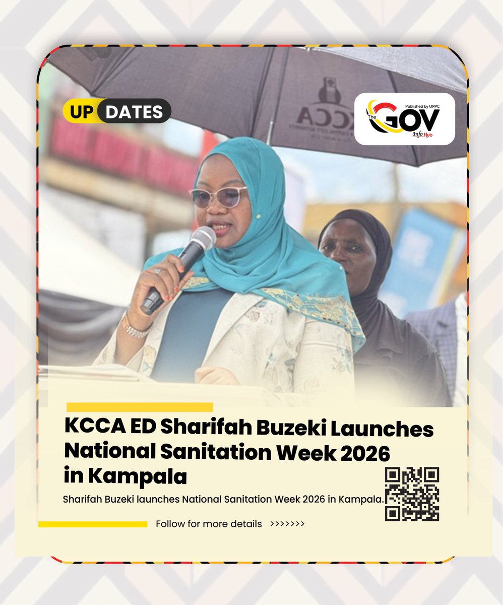 govinfohub's tweet photo. Kampala steps up for sanitation, Clean city and healthy future
Sharifah Buzeki leads the launch of National Sanitation Week 2026.
@sharifahbuzeki 
@KCCAUG 
#GovInfoHubUpdates. https://t.co/jBsmCYNuLa