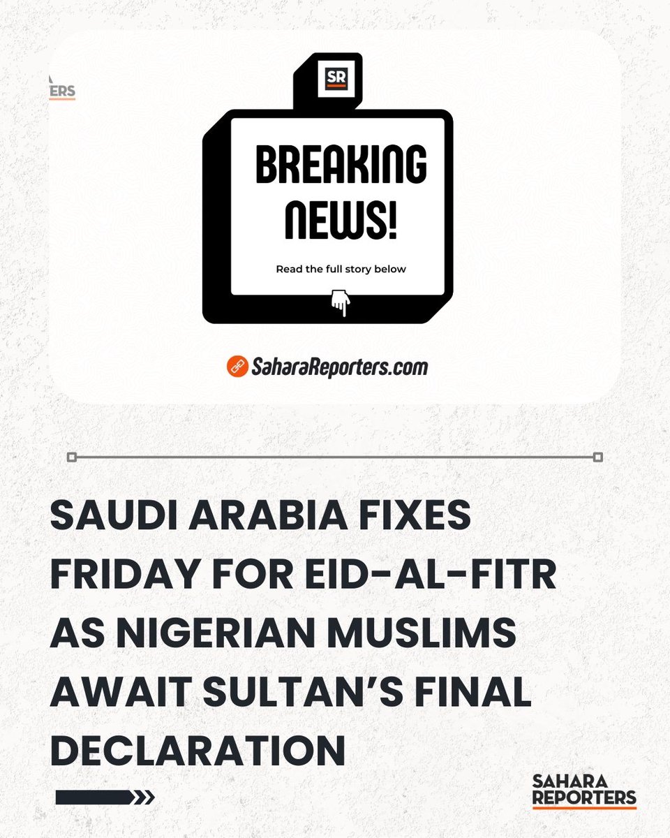 Sahara Reporters tweet media