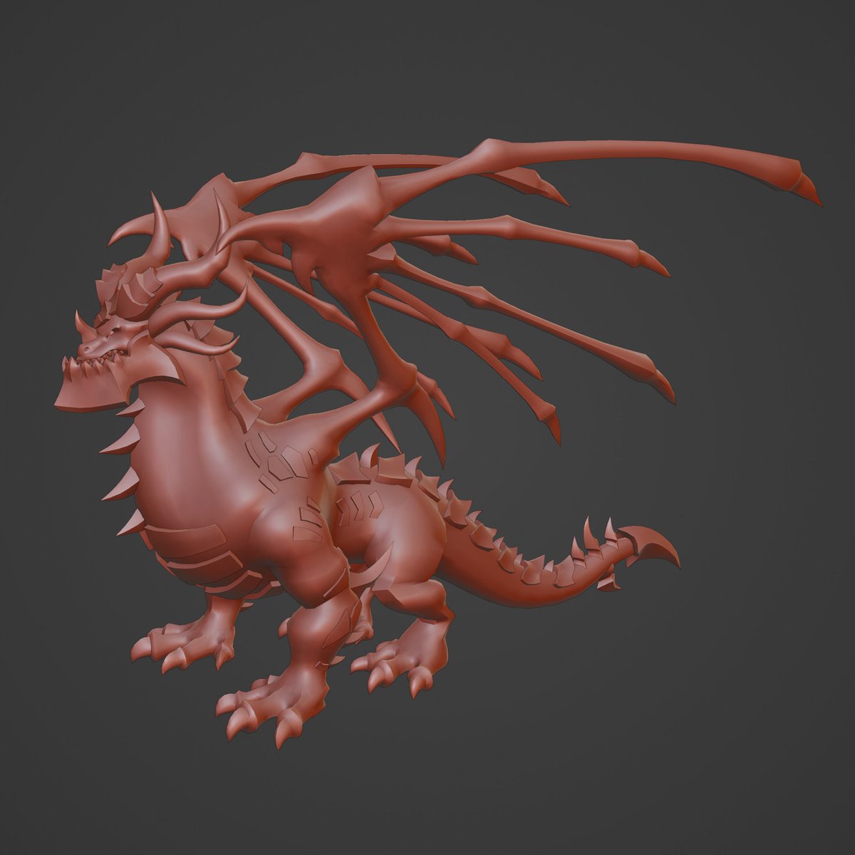 WizP3D's tweet photo. I've started blocking a new character. Can you spot who this guy might be? XD #blender #indiedev #gamedev #3dart https://t.co/P39dJYdhba