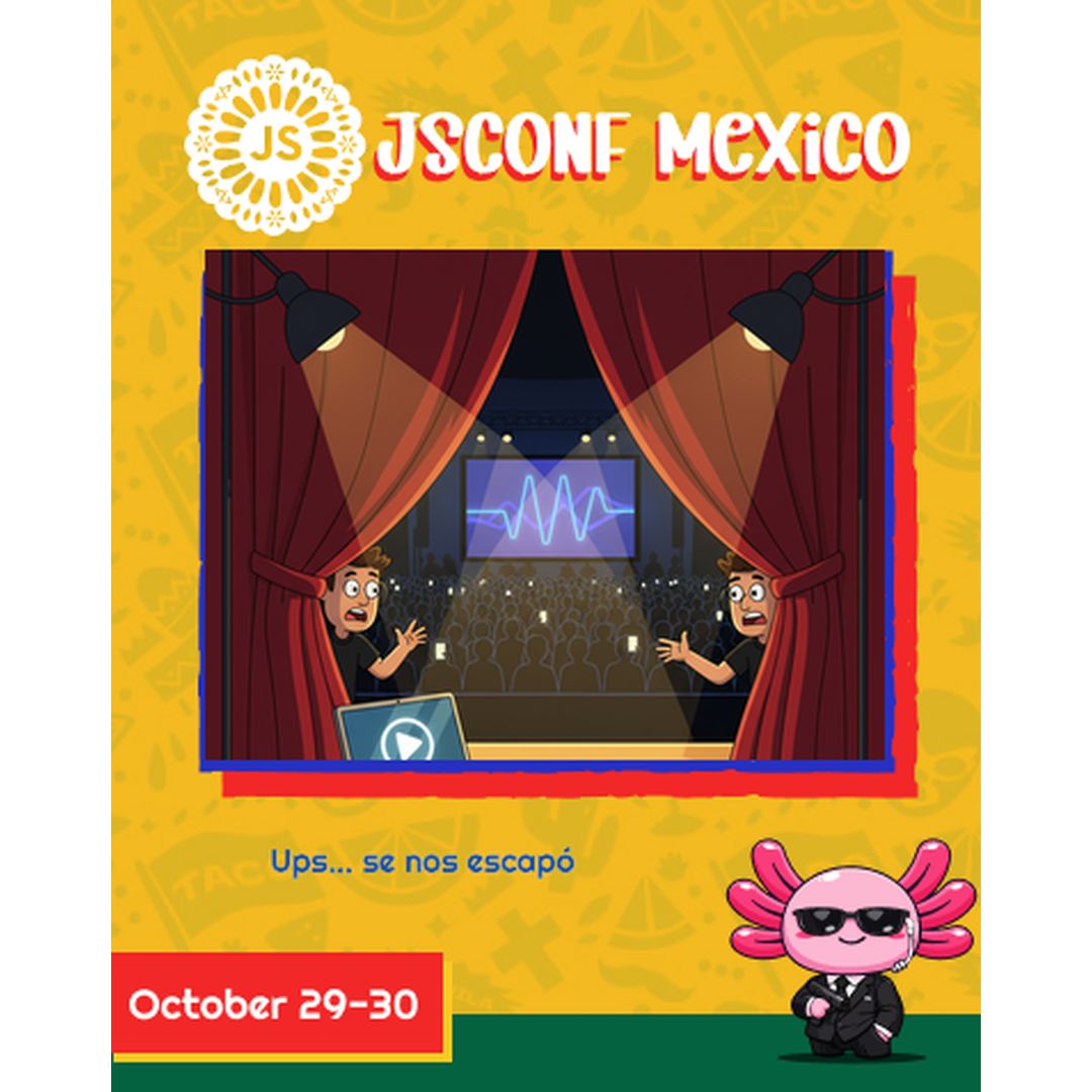 JSConf MX 2026 | 29 & 30 de Oct GDL 🇲🇽 tweet media