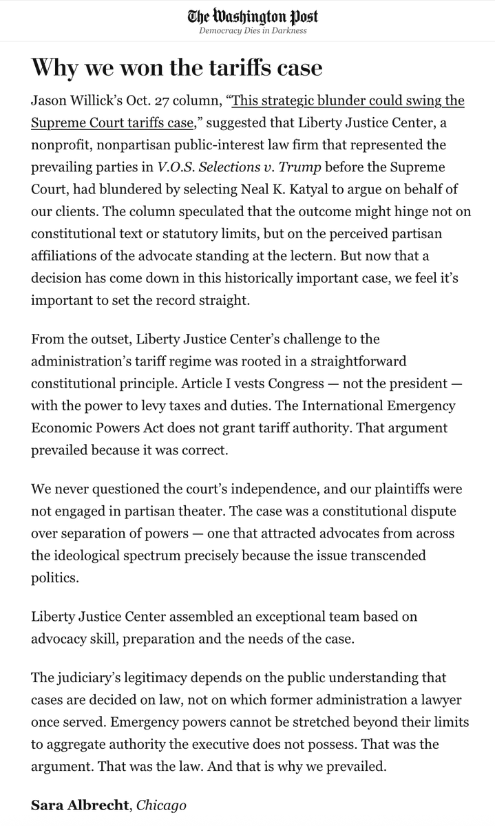 Liberty Justice Center tweet media