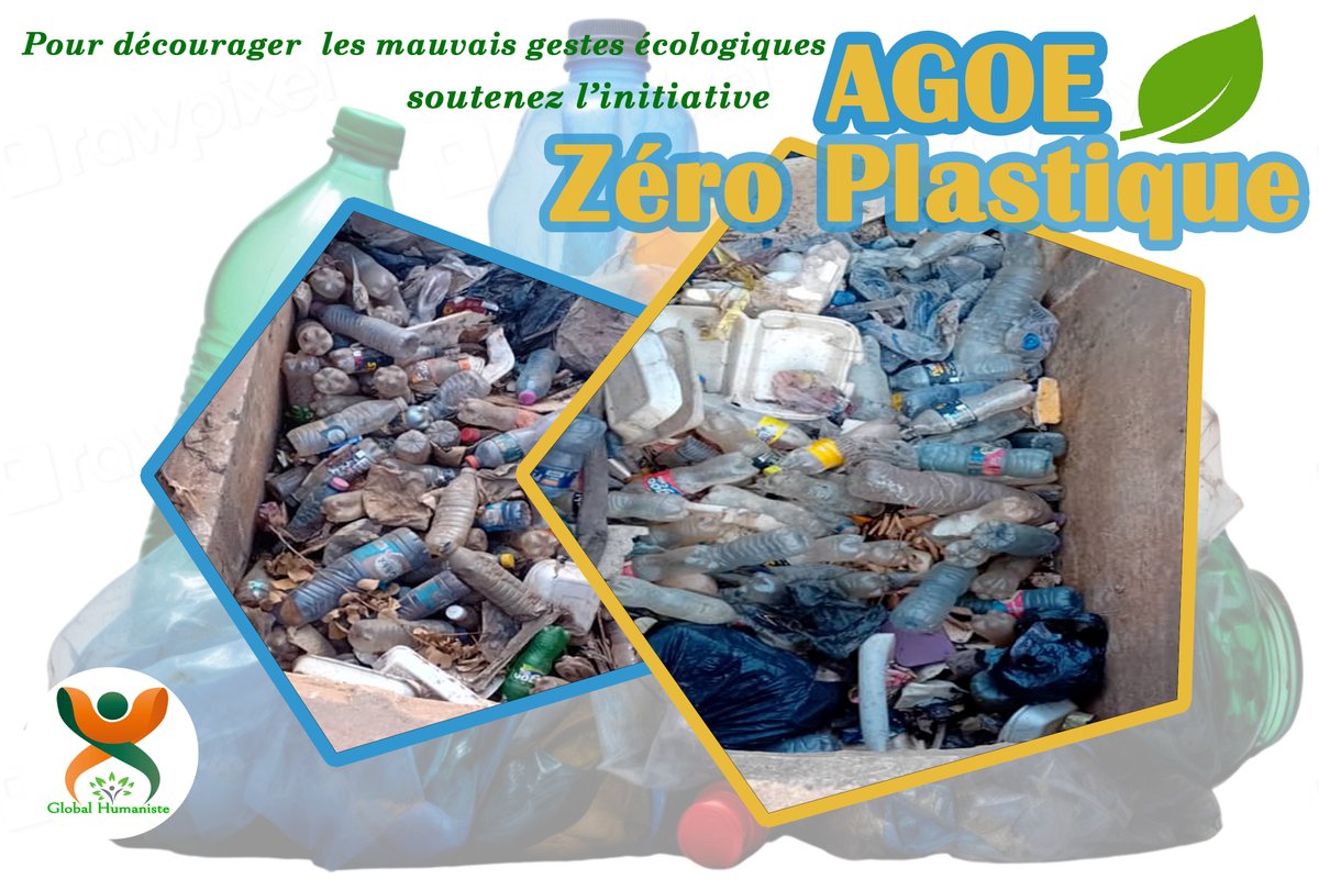 Globalhumaniste's tweet photo. Agoè Zéro Plastique : agissons pour protéger notre santé et prévenir les inondations https://t.co/Su2VleM9YS https://t.co/MbBFmvVtzX