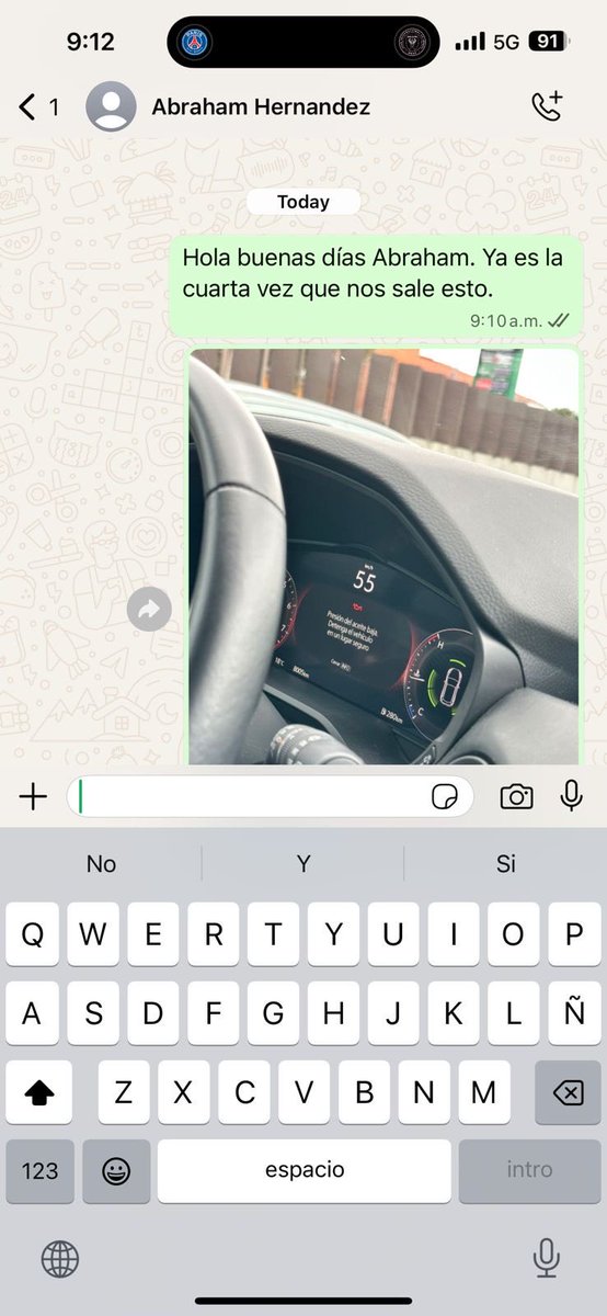 EunmiLimx26's tweet photo. @iwardoibarra @MazdaOficial @MazdaOficial @Profeco @Mazda_Official 
¡MI VIDA ESTÁ EN RIESGMi Mazda CX-90 (VIN: JM3KKKHC7R1164518) ha fallado por 3ª vez. A pesar de un REEMPLAZO TOTAL DE MOTOR, el fallo se repitió a los 11,469 km.
Mazda México no da solución real. ¡Exijo justicia!#Mazda #CX90 #FallaDeMotor https://t.co/5c01trGf89