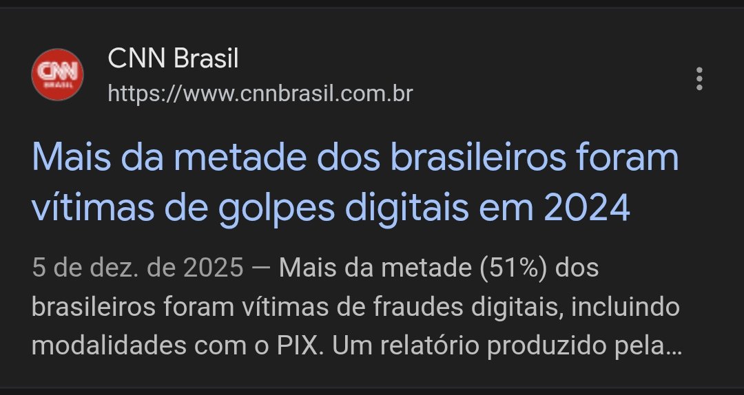 É impressionante o contraste brasileiro:

Somos um dos povos que mais usam redes sociais no mundo…

E ao mesmo tempo um dos mais analfabetos digitalmente.

Esse desejo de entregar dados pra plataformas/governo sem exigir NADA em troca é a prova disso.

Lidem com isso 👇🏻