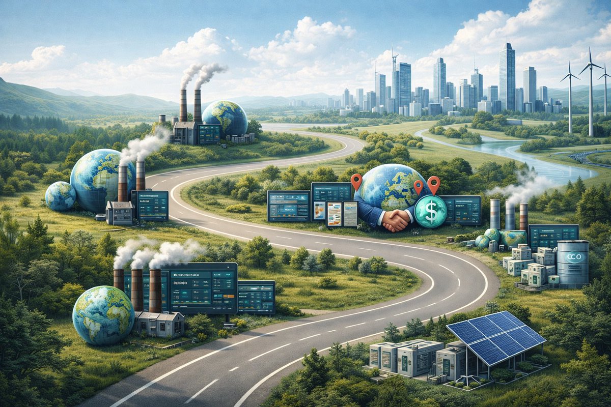 30 years ago, there was no carbon market.
Just like there was no crypto.

No infrastructure.
No pricing mechanisms.
No scalable systems.

Today, both are evolving into global markets
driven by data, transparency, and new technology.

From nothing → to financial ecosystems.